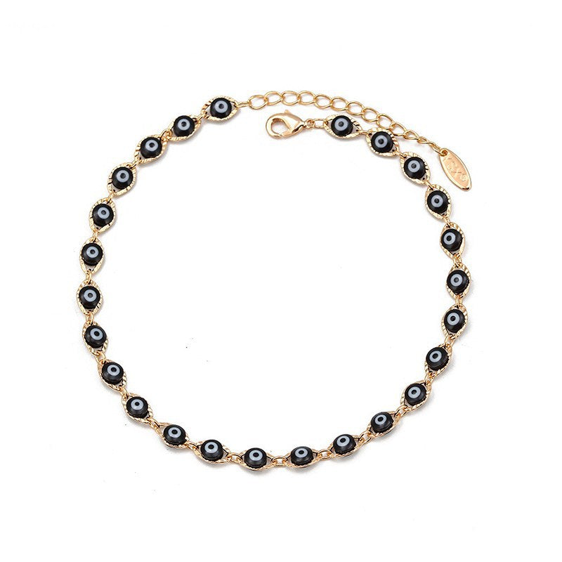 Wholesale Demon Eye Copper Bracelet